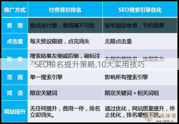 SEO排名提升策略,10大实用技巧